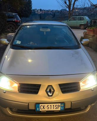 Renault megane cabrio serie 2 anno 2004