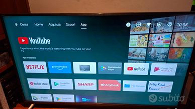 Televisore Sharp 50BL2EA 50” 4K UHD – Come nuovo,