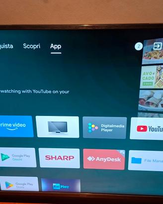 Televisore Sharp 50BL2EA 50” 4K UHD – Come nuovo,