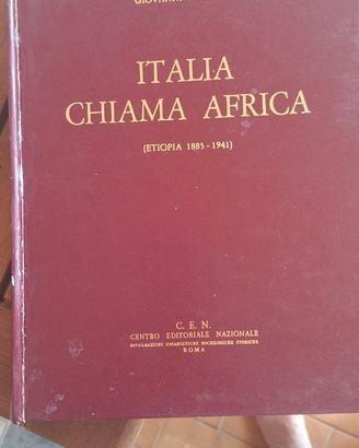 Volume storico Italia chiama Africa anni 60