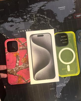 Iphone 15 pro 256 100% Titanio Naturale