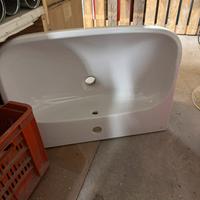 Lavabo con semicolonna