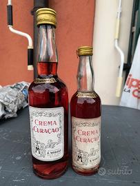 Bottiglia Vintage "Crema Curacao" Distillerie R. M