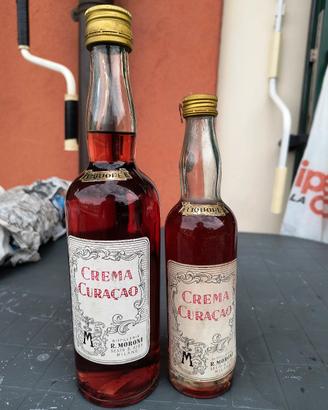 Bottiglia Vintage "Crema Curacao" Distillerie R. M