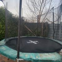 Trampolino Decathlon ottagonale 300