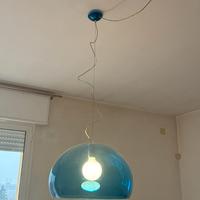 LAMPADA SOSPENSIONE  FLY  KARTELL  BLU