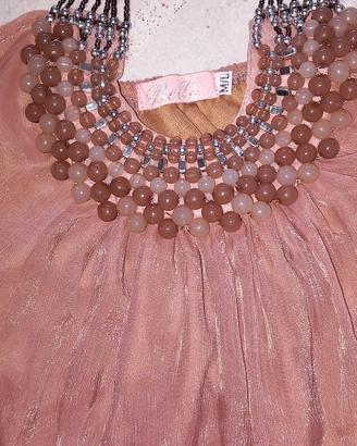 top allacciato al collo tg M