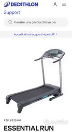 Tapis-roulant decathlon domyos essential run
