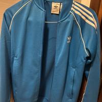 Felpa adidas azzurra (xs)