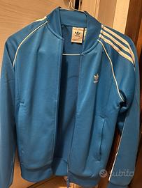 Felpa adidas azzurra (xs)