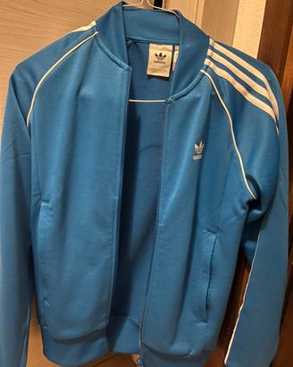 Felpa adidas azzurra (xs)
