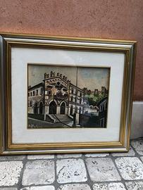 Quadro olio su tela Soave