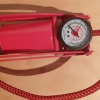 Pompa a pedale con manometro KEIROS CAR