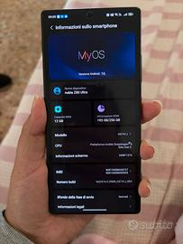 Gaming Phone Nubia Z80 ultra snapdrag 8 gen5 elite
