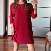 vestito rosso elegante