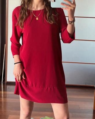vestito rosso elegante