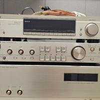 pre+ampli  LUXMAN C03-M03 e FMstereo SONY ST-SA5ES
