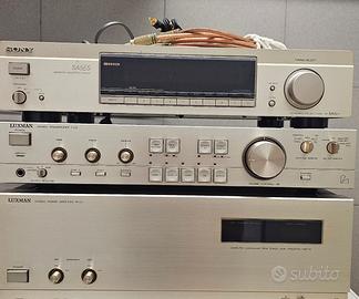 pre+ampli  LUXMAN C03-M03 e FMstereo SONY ST-SA5ES