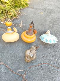 Lampadari vintage da cucina