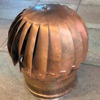 Comignolo girevole in rame