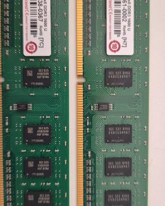 ddr3 2x2gb. totale 4gb