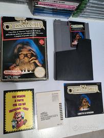 the chessmaster Nintendo nes mattel italiano