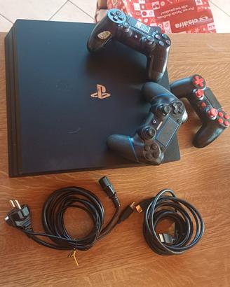 PS4 Pro 1TB + accessori