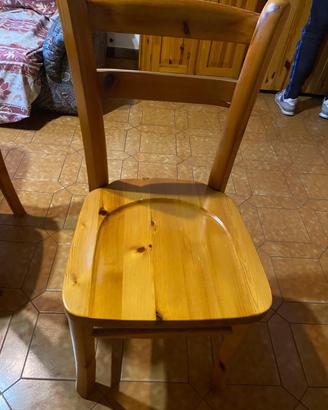 Mobili sala / cucina in legno massello