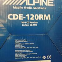 Car stereo Alpine. 