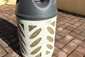 Bombola gas resina per camper