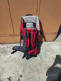zaino porta bambino  montagna