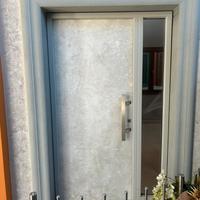 Portoncino 1 anta+fisso pvc con ceramica