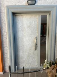 Portoncino 1 anta+fisso pvc con ceramica