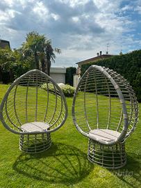 Poltrona da Esterno in Rattan