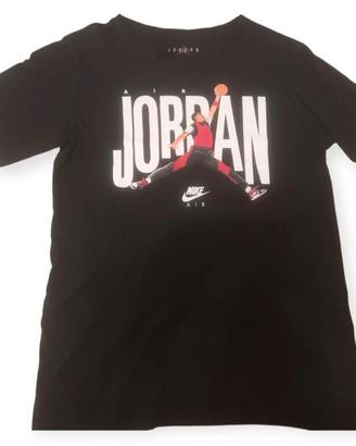  T-shirt Air Jordan Nike - Nera  - Grafica Jumpman