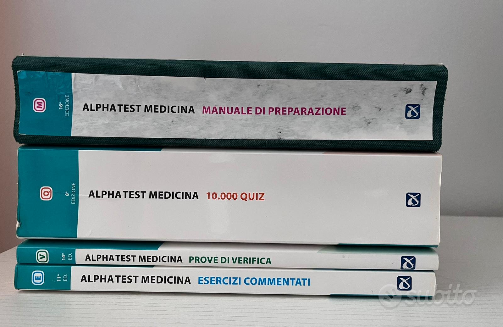 Alpha Test Medicina TOLC-MED - 10.000 quiz : : Libri