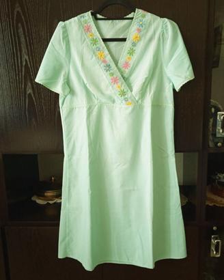 camicia da notte verde