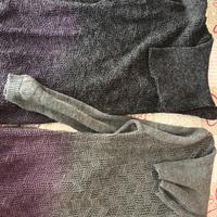 Maxi maglia collo alto