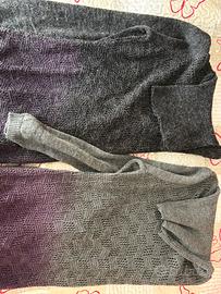 Maxi maglia collo alto