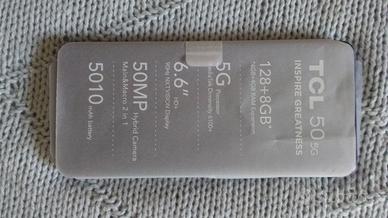 Smartphone 5G 6,6" TCL50 8GB/128GB nuovo garanzia