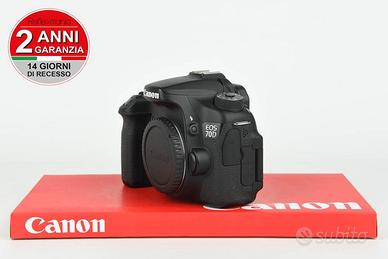Canon 70D USATO GARANTITO PER DUE ANNI