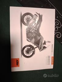 libretto uso e manutenzione ktm 1050