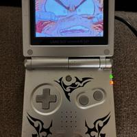 Game Boy Advance SP Tribal Edition AGS-101 +...