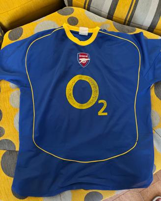 Maglia Arsenal Pires 7 originale Nike O2 vintage a
