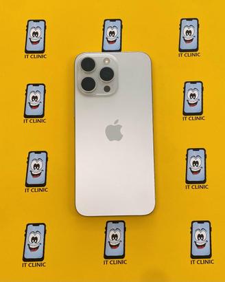 IPHONE 15 PRO MAX 256 GB TITANIO BIANCO