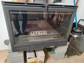 stufa a legna da incasso