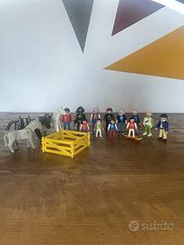 Lotto 16 Pezzi Playmobil Anni 70-80-90