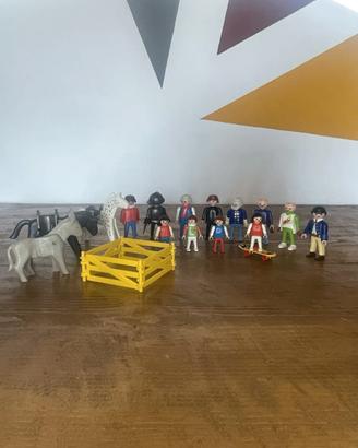 Lotto 16 Pezzi Playmobil Anni 70-80-90