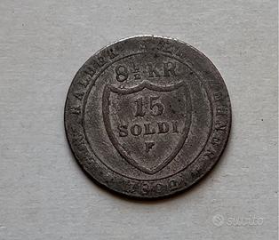 15 SOLDI 1802 HALL – FRANCESCO II - GORIZIA