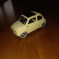 MODELLINO FIAT 500 VINTAGE 1960 SCALA 1/18 SOLIDO